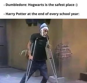 Harry Potter's end of school year